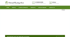 Desktop Screenshot of nationalplumbings.com